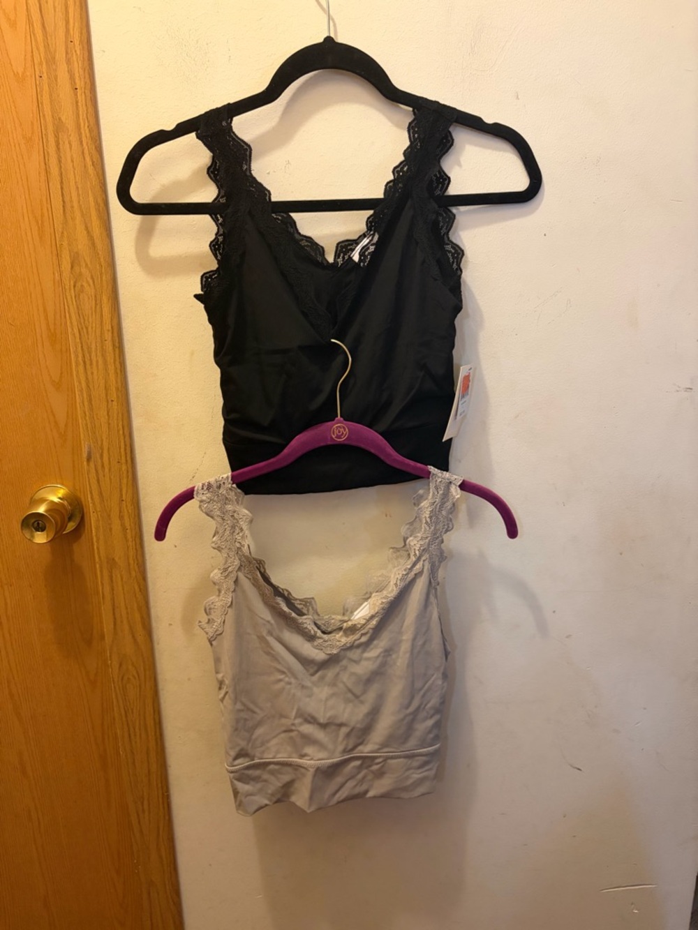 (L) lace crop top bundle